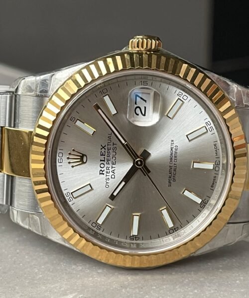 DateJust 41 126333 904L SS/YG VSF Best Edition Silver Dial on Oyster Bracelet VS3235 - Image 5
