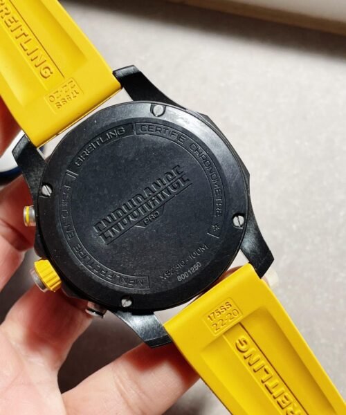 Endurance pro OGF 44mm Black dial Yellow Rubber Strap quartz movement - Image 10