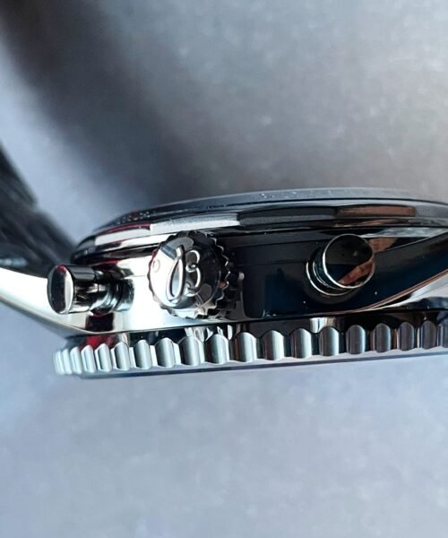 Navitimer 01 1:1 SS Salmon Dial on Steel Strap A7750 BLS Factory - Image 8