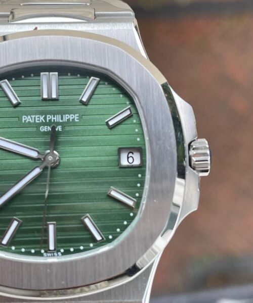 Nautilus 5711/1A PPF VF 1:1 Best Edition Green Textured Dial on SS Bracelet 324CS - Image 6