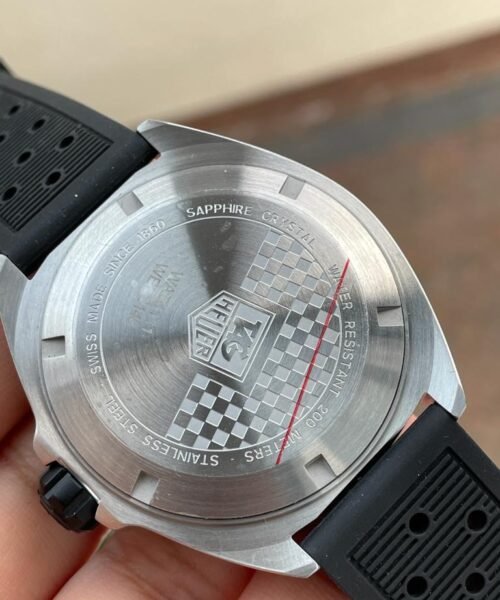 TAG HEUER FORMULA 1  White dial Rubber Strap Swiss Rhonda quart - Image 11