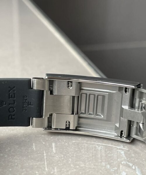 Yacht-Master 42mm 226659 VSF 1:1 Best Edition 3D Black Dial SS case Black Ceramic Bezel on Black Rubber Strap VS3235 - Image 11
