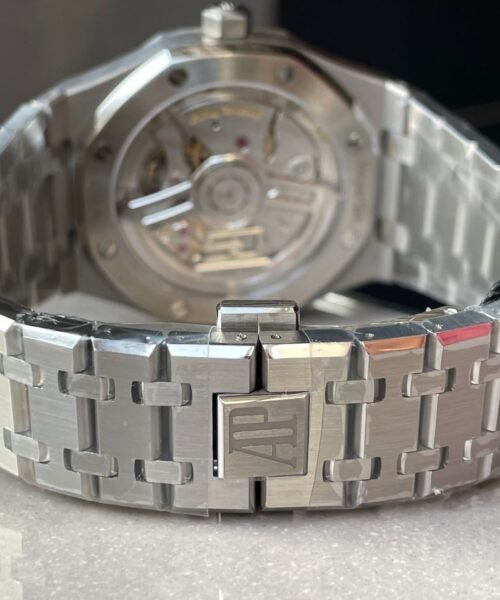 ROYAL OAK 41MM 15510 "50TH ANNIVERSARY" SS ZF 1:1 BEST EDITION WHITE TEXTURED DIAL ON SS BRACELET A4302 - Image 12