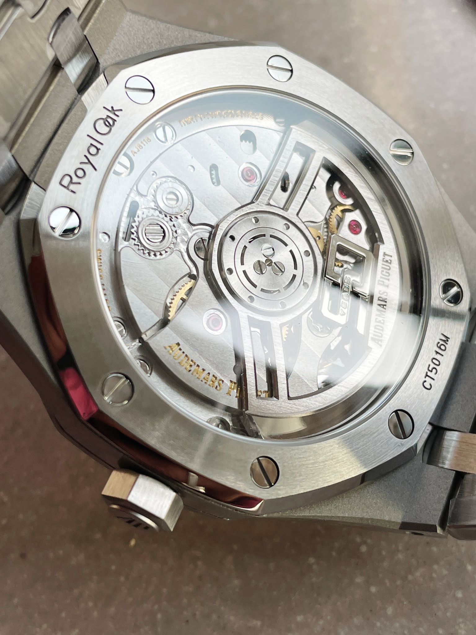 ROYAL OAK 41MM 15510 "50TH ANNIVERSARY" SS ZF 1:1 BEST EDITION WHITE TEXTURED DIAL ON SS BRACELET A4302 - Image 10
