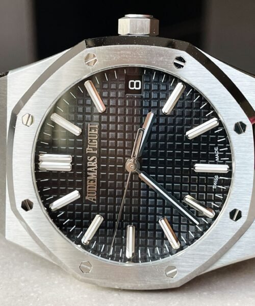 ROYAL OAK 41MM 15510 "50TH ANNIVERSARY" SS ZF 1:1 BEST EDITION BLACK TEXTURED DIAL ON SS BRACELET A4302 - Image 7