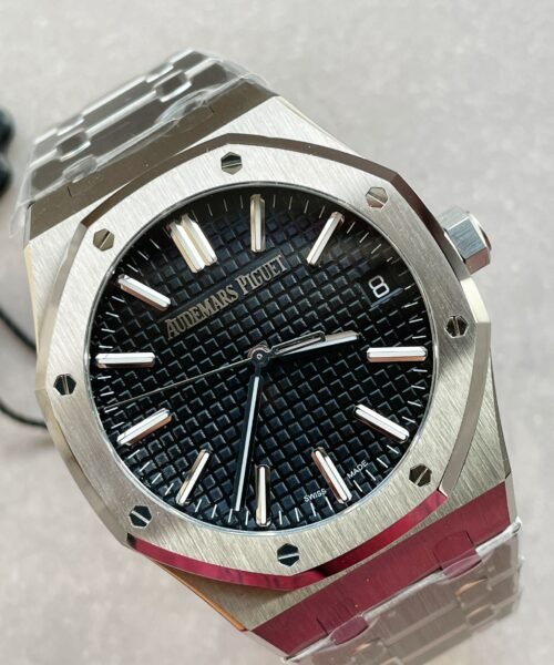 ROYAL OAK 41MM 15510 "50TH ANNIVERSARY" SS ZF 1:1 BEST EDITION BLACK TEXTURED DIAL ON SS BRACELET A4302 - Image 5