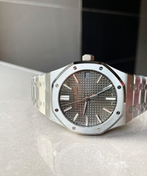 ROYAL OAK 41MM 15510 "50TH ANNIVERSARY" SS ZF 1:1 BEST EDITION GRAY TEXTURED DIAL ON SS BRACELET A4302 - Image 15
