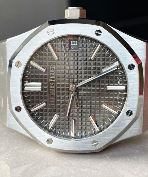 ROYAL OAK 41MM 15510 "50TH ANNIVERSARY" SS ZF 1:1 BEST EDITION GRAY TEXTURED DIAL ON SS BRACELET A4302 - Image 16