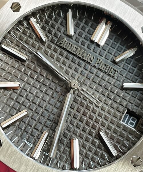 ROYAL OAK 41MM 15510 "50TH ANNIVERSARY" SS ZF 1:1 BEST EDITION GRAY TEXTURED DIAL ON SS BRACELET A4302 - Image 7