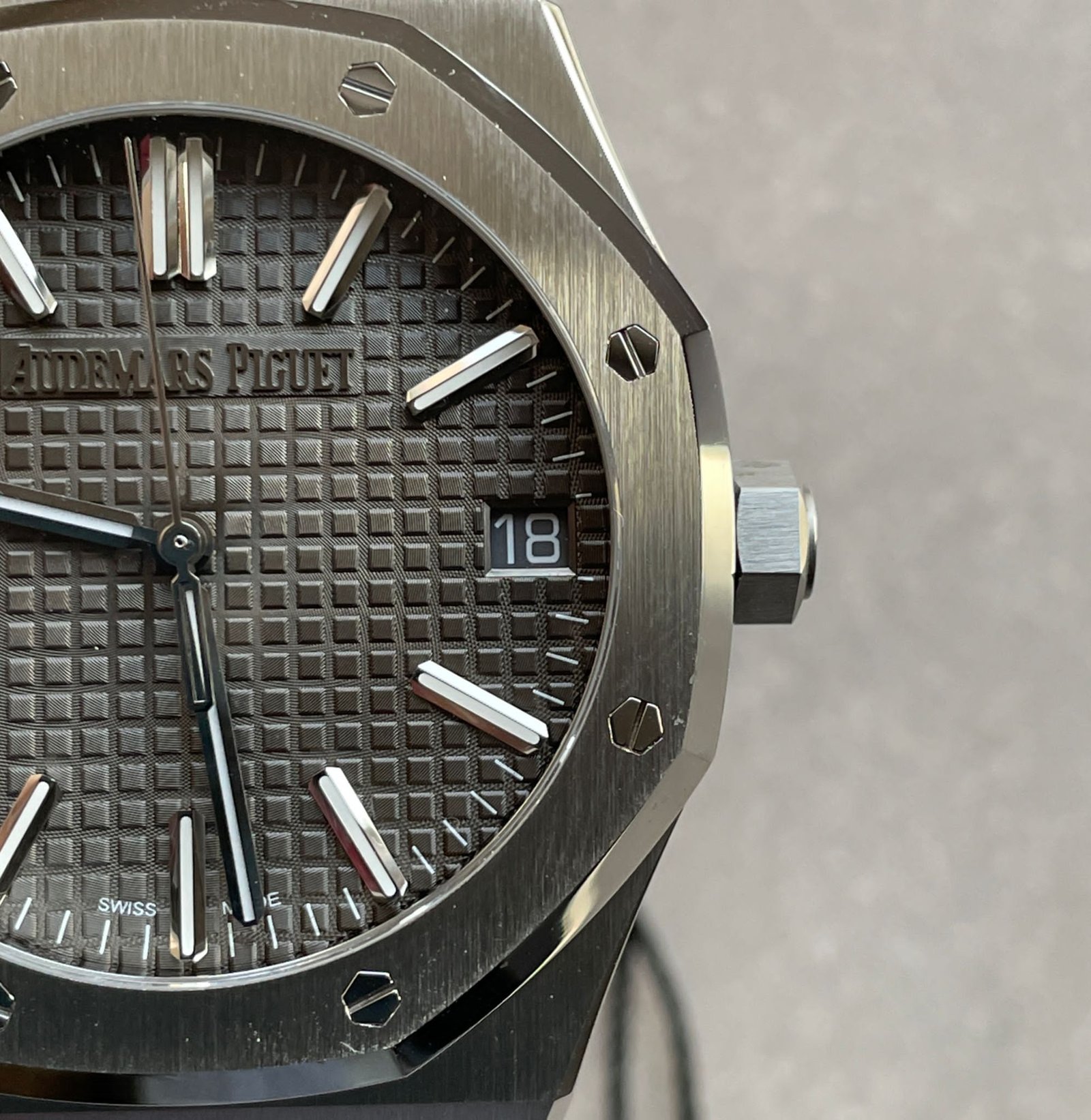 ROYAL OAK 41MM 15510 "50TH ANNIVERSARY" SS ZF 1:1 BEST EDITION GRAY TEXTURED DIAL ON SS BRACELET A4302 - Image 14
