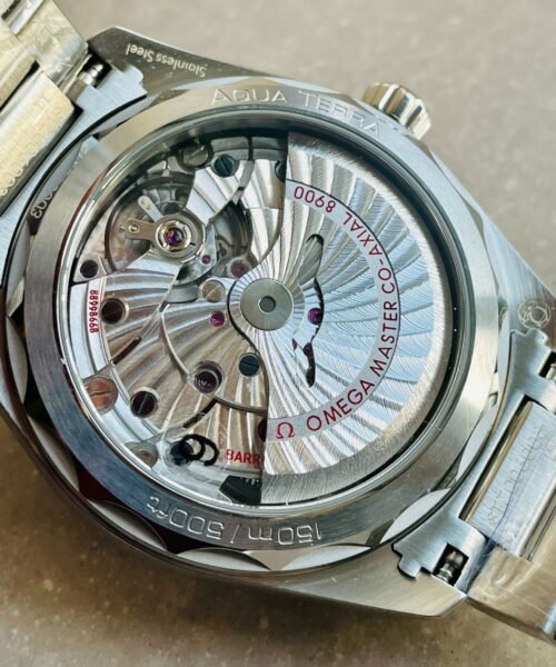 Aqua Terra 150M Master Chronometers VSF 1:1 Best Edition White Dial on SS Bracelet A8900 - Image 15