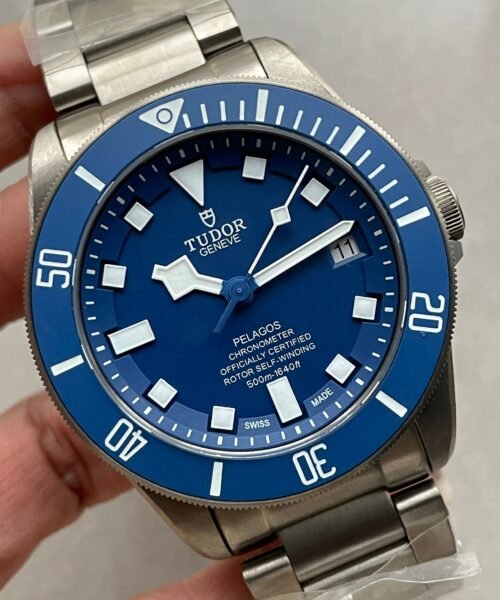 Pelagos TI/TI Blue dial blue bezel titanium strap ZF Asia 2824 - Image 4