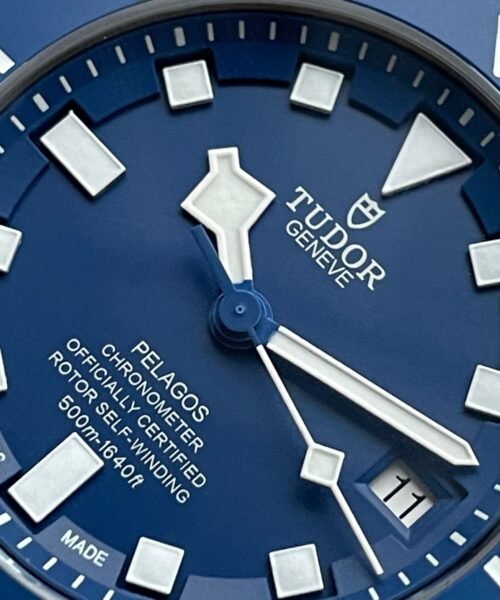 Pelagos TI/TI Blue dial blue bezel titanium strap ZF Asia 2824 - Image 9