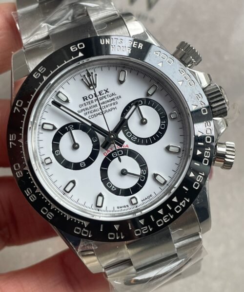 daytona 116500ln btf best edition PANDA white dial on 904l ss case and bracelet sa4130 - Image 8