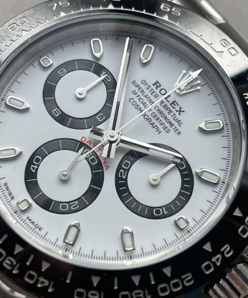 daytona 116500ln btf best edition PANDA white dial on 904l ss case and bracelet sa4130 - Image 10