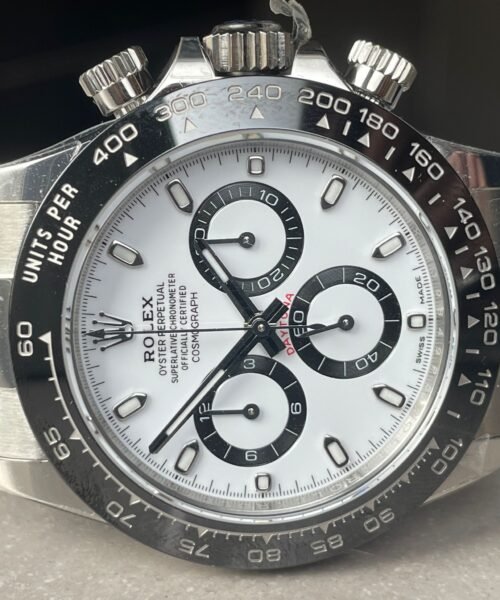 daytona 116500ln btf best edition PANDA white dial on 904l ss case and bracelet sa4130 - Image 3