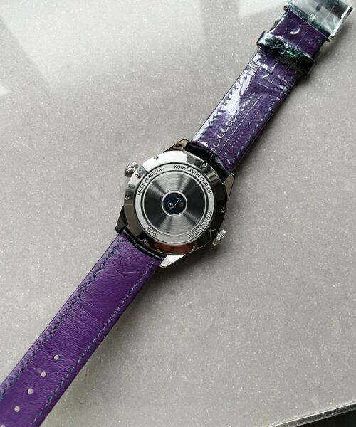 Konstantin Chaykin Joker SS TWF Best Edition White Dial Green Inner Bezel on Black Leather Strap NH35A - Image 13