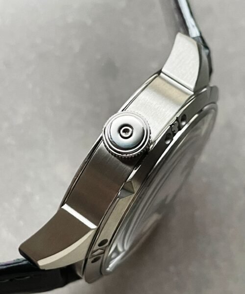Konstantin Chaykin Joker SS TWF Best Edition White Dial Green Inner Bezel on Black Leather Strap NH35A - Image 14