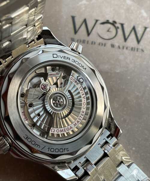 Seamaster Diver 300M SS VSF 1:1 Best Edition Black Bezel White Dial on SS Bracelet A8800 - Image 10