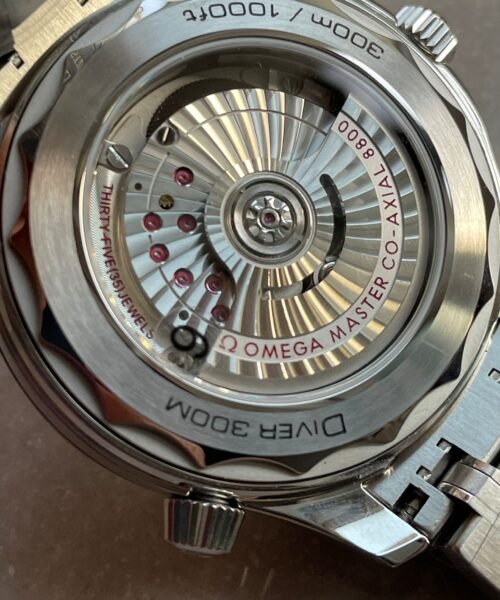Seamaster Diver 300M SS VSF 1:1 Best Edition Black Bezel White Dial on SS Bracelet A8800 - Image 12