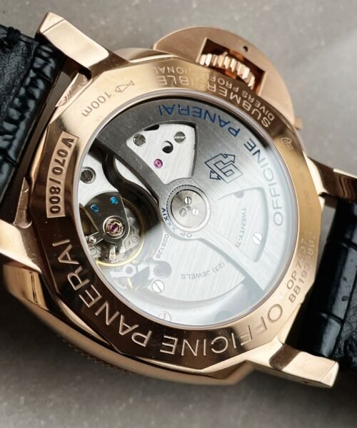 PAM974 Luminor Submersible Rose Gold VSF 1:1 Best on Black Rubber Strap AXXXIV - Image 12