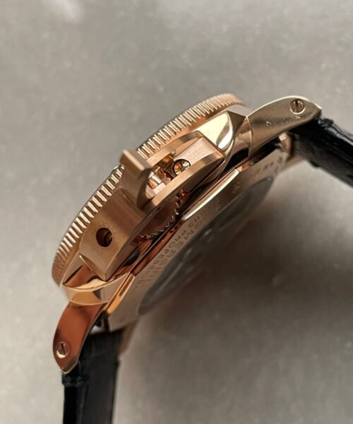 PAM974 Luminor Submersible Rose Gold VSF 1:1 Best on Black Rubber Strap AXXXIV - Image 15