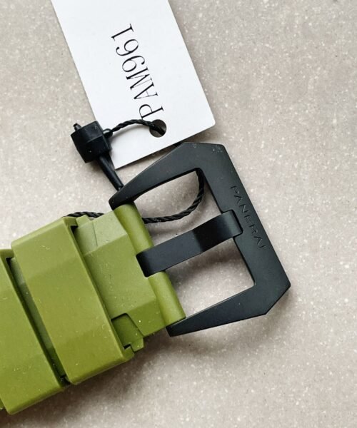 PAM961 Carbotech VSF Best Edition Carbon Dial on Green Rubber Strap P.9010 - Image 12