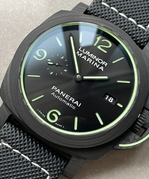 PAM1118 Luminor Marina “Luminous Trilogy” VSF 1:1 Best Edition on Black Sportech Strap P.9010 - Image 13