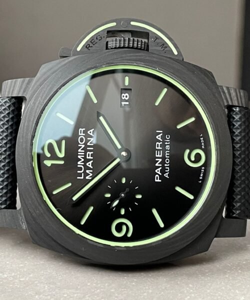 PAM1118 Luminor Marina “Luminous Trilogy” VSF 1:1 Best Edition on Black Sportech Strap P.9010 - Image 7