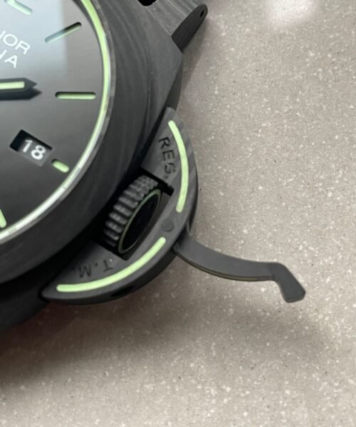 PAM1118 Luminor Marina “Luminous Trilogy” VSF 1:1 Best Edition on Black Sportech Strap P.9010 - Image 8