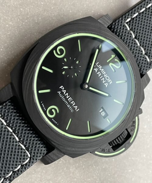 PAM1118 Luminor Marina “Luminous Trilogy” VSF 1:1 Best Edition on Black Sportech Strap P.9010 - Image 5