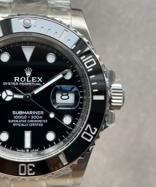 SUBMARINER SUB DATE SUBMARINER 41MM 126610 LN BLACK CERAMIC 904L STEEL VSF 1:1 BEST EDITION VS3235 - Image 9