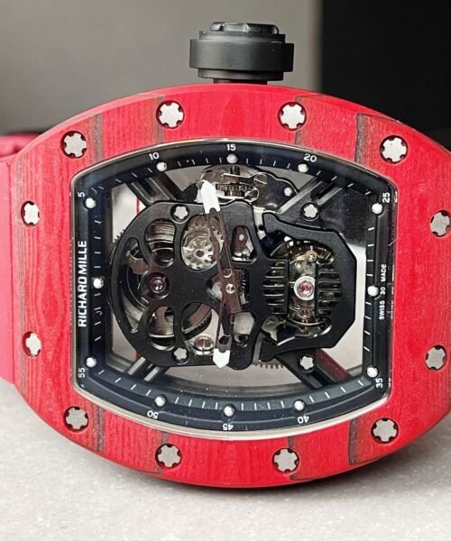 RICHARD MILLE RM052-01 JBF Red Forged Carbon Skeleton Dial Swiss Tourbillon - Image 6