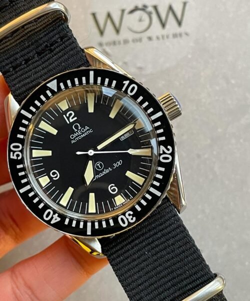 Omega Vintage Seamaster 300 Military Date Automatic Mens Watch - Image 5