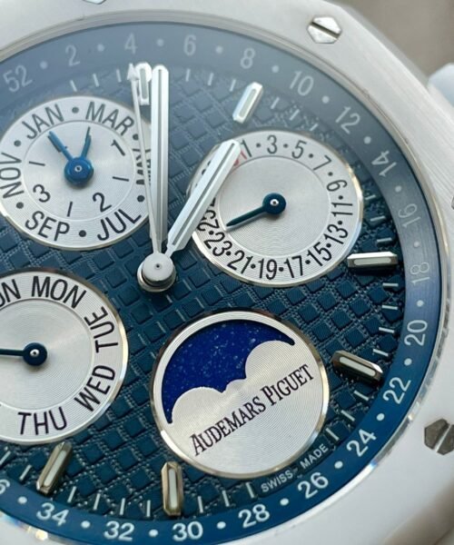 Audemars Piguet AP Royal Oak Perpetual Calendar 26579cb White Ceramic APSF Best A5134 - Image 7