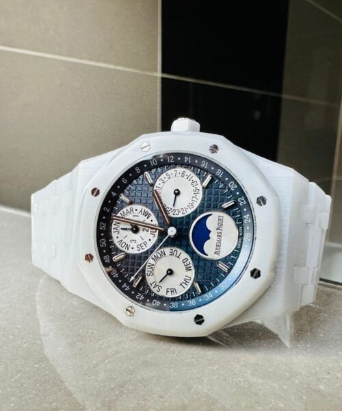Audemars Piguet AP Royal Oak Perpetual Calendar 26579cb White Ceramic APSF Best A5134 - Image 8