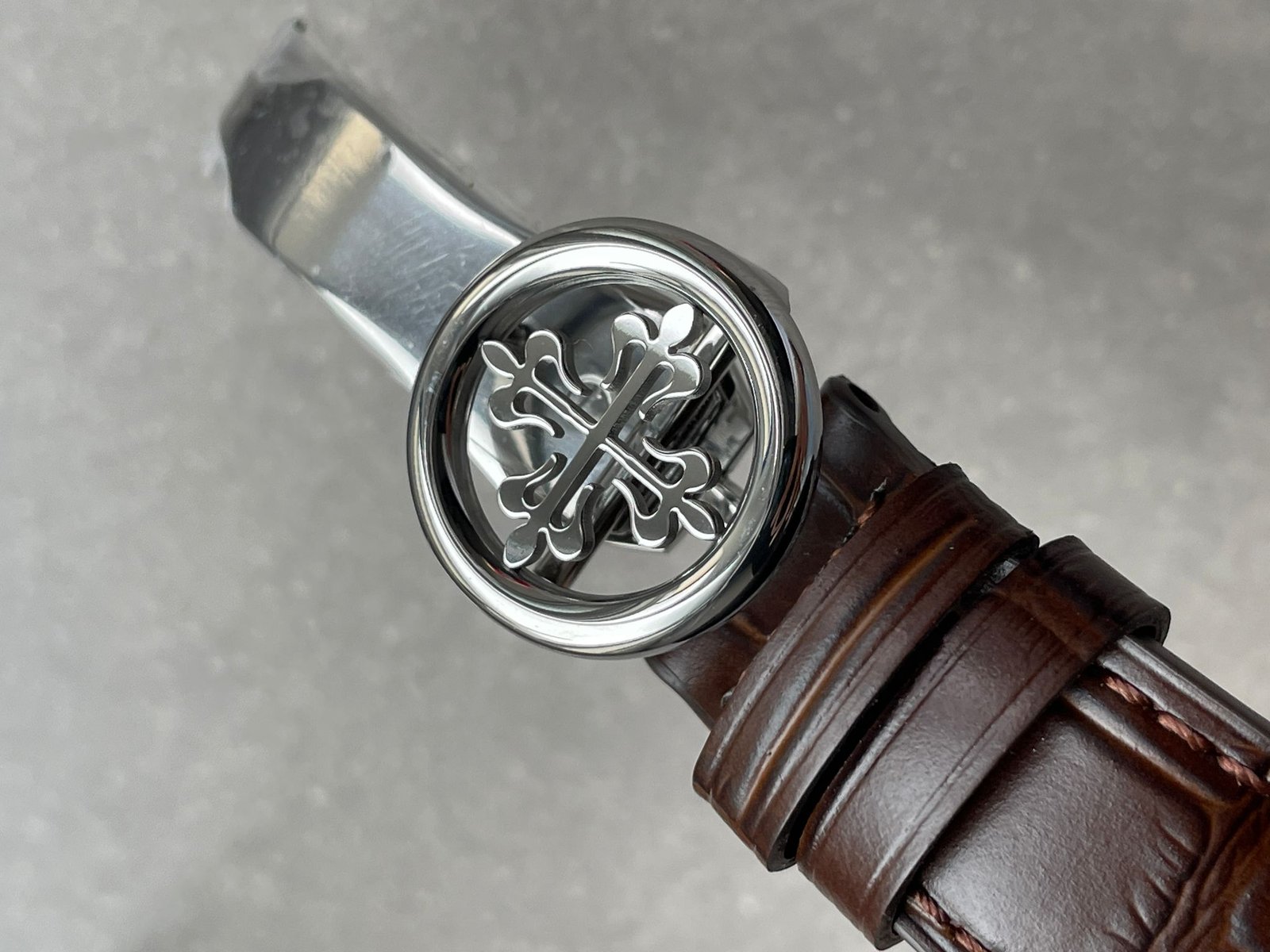 Perpetual Calendar 5320G-001 SS GSF 1:1 Best Edition Cream Dial on Brown Leather Strap A324 - Image 13