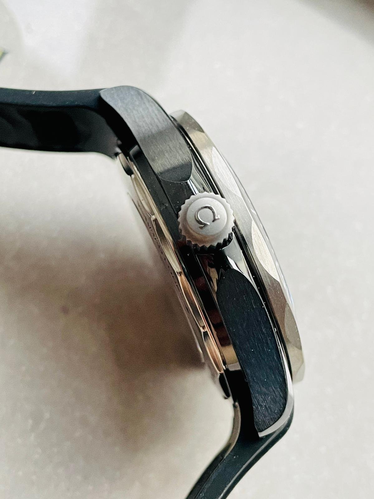Seamaster Diver 300M 43.5mm VSF Best Edition Ceramic Case Black Dial on Black Rubber Strap A8806 - Image 13