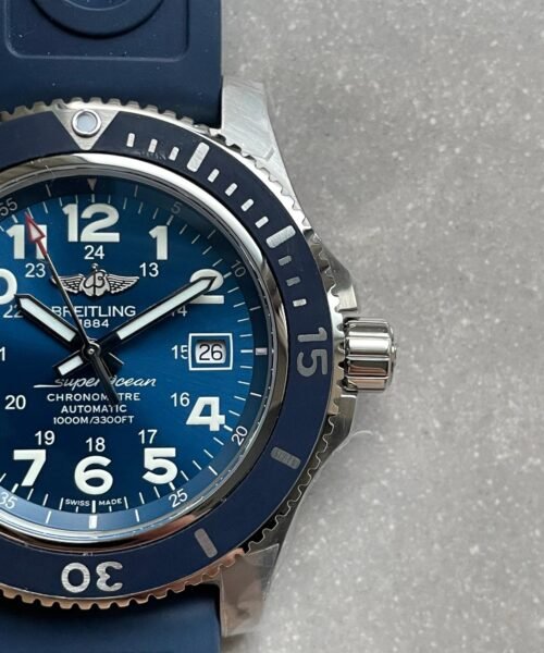 Superocean 44mm Special GF 1:1 Best Edition Blue Dial A2824 - Image 7