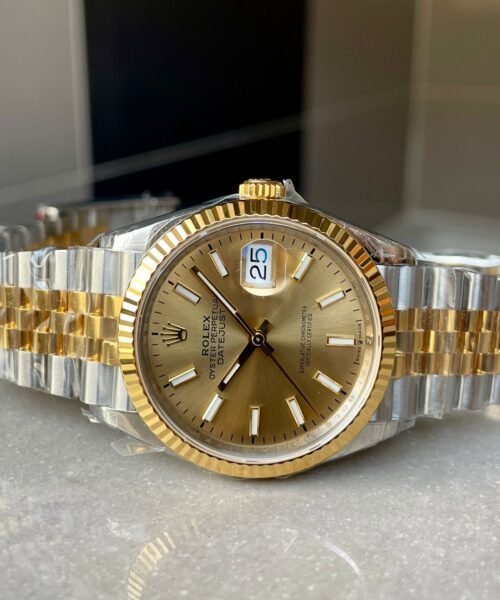 DateJust 36 SS 126233 VSF 1:1 Best Edition 904L Steel YG Stick Dial on Jubilee Bracelet VS3235 - Image 5