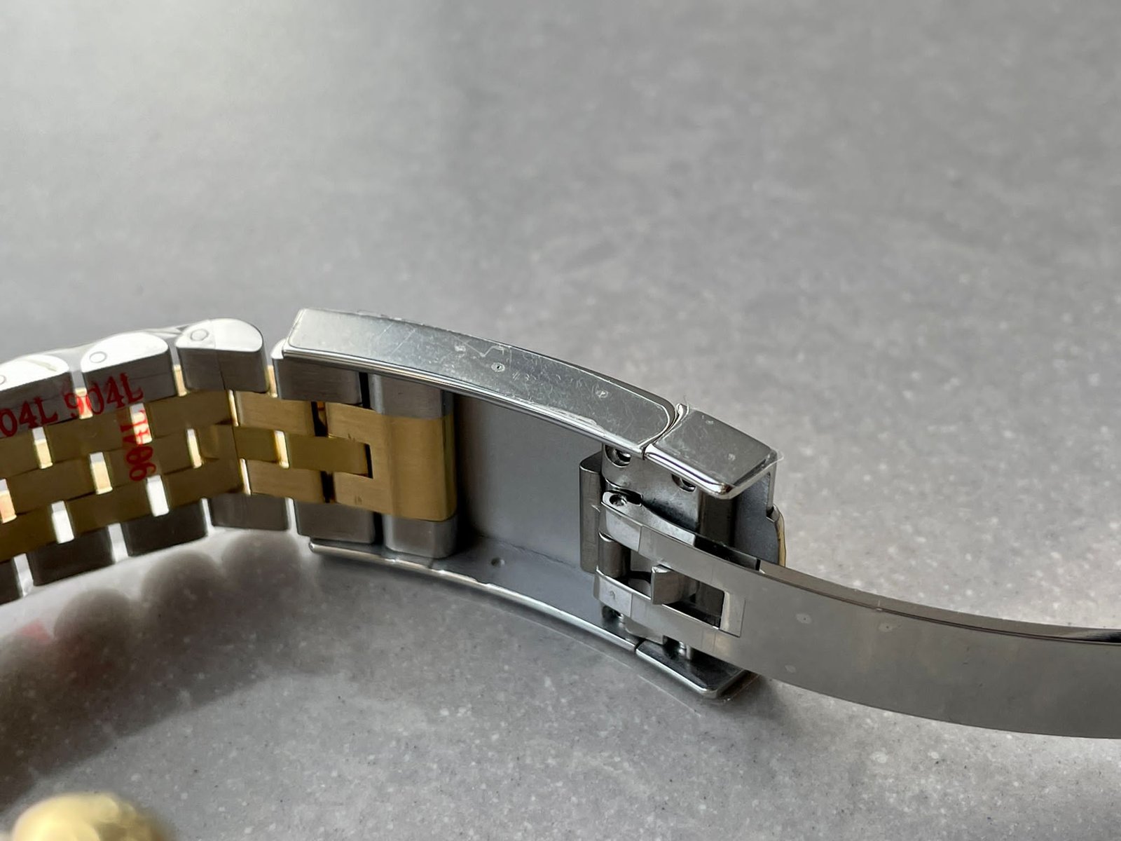 Datejust 41mm 126331 "Wimbledon" 904L RG/SS Grey Dial on RG/SS Jubilee Bracelet with tungsten steel for extra weight GMF V2 VR3235 - Image 12