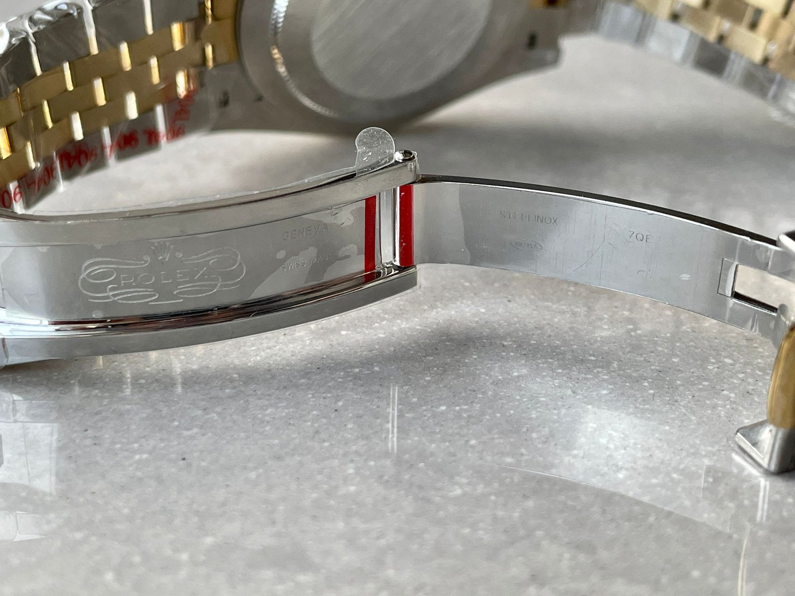 Datejust 41mm 126331 "Wimbledon" 904L RG/SS Grey Dial on RG/SS Jubilee Bracelet with tungsten steel for extra weight GMF V2 VR3235 - Image 9