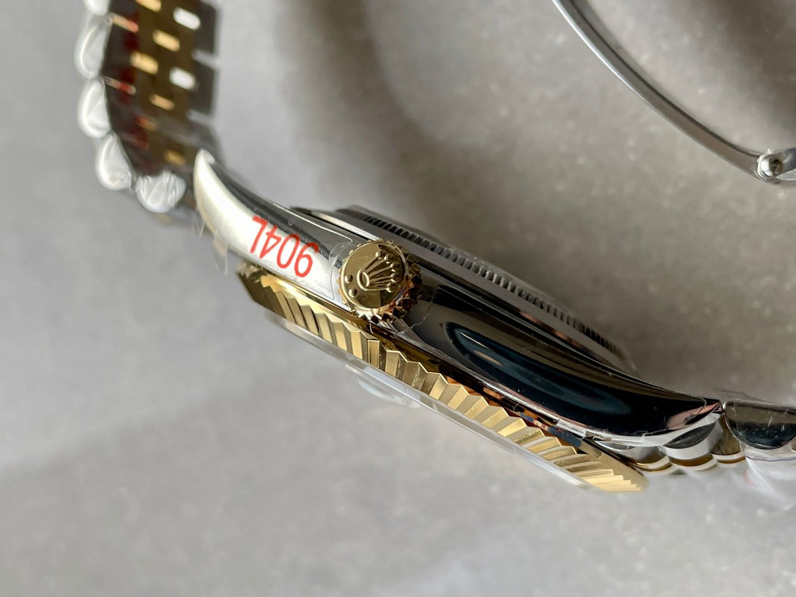 Datejust 41mm 126331 "Wimbledon" 904L RG/SS Grey Dial on RG/SS Jubilee Bracelet with tungsten steel for extra weight GMF V2 VR3235 - Image 11