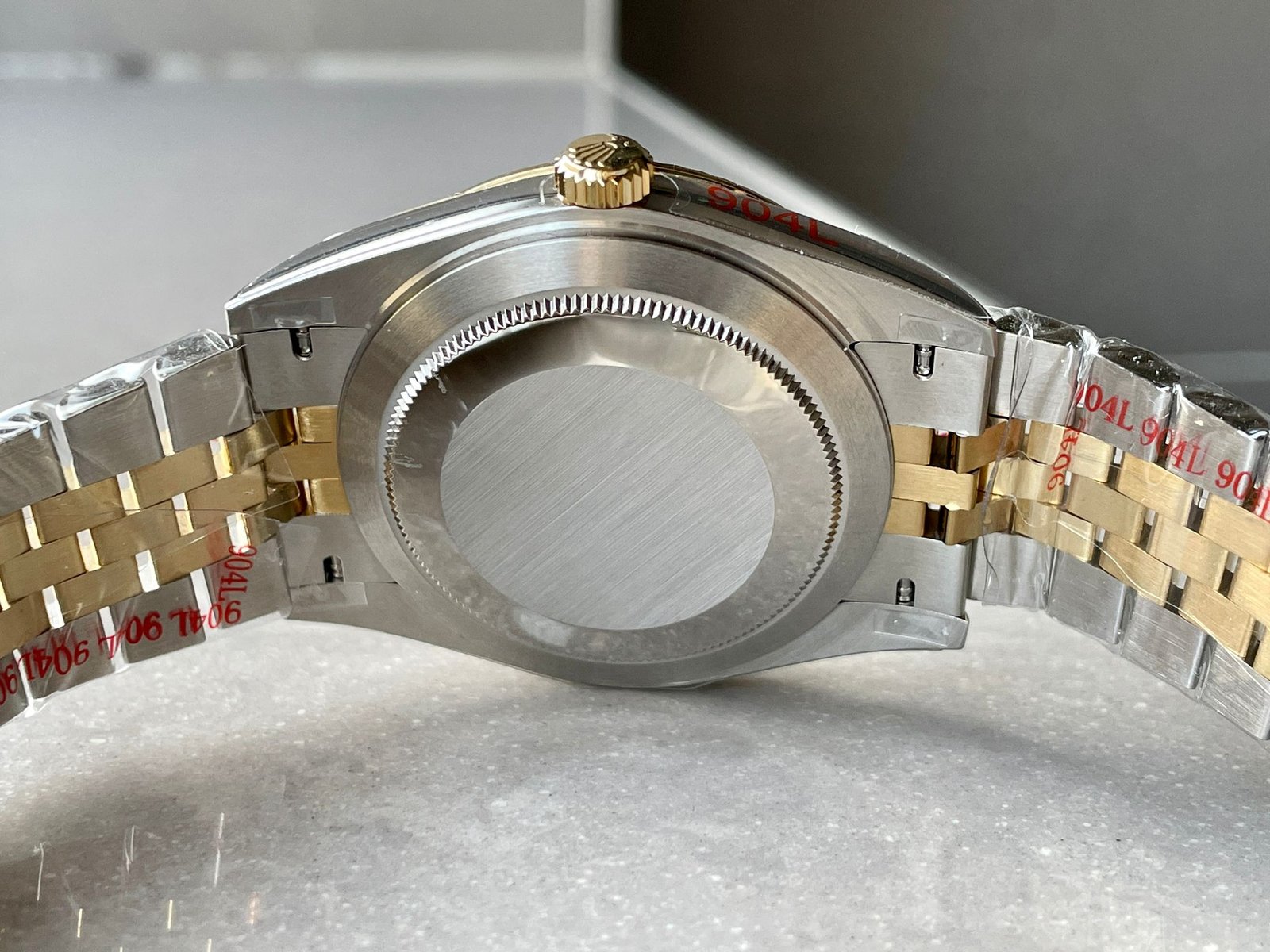 Datejust 41mm 126331 "Wimbledon" 904L RG/SS Grey Dial on RG/SS Jubilee Bracelet with tungsten steel for extra weight GMF V2 VR3235 - Image 10