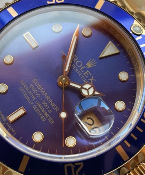 Submariner 116618 LB Blue Ceramic YG Plated 904L Steel Clean Factory 1:1 Best Edition VS3135 - Image 7