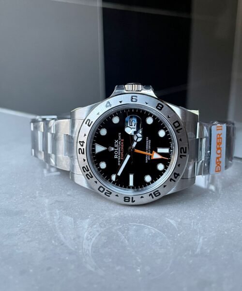 Explorer II 42mm 226570 904L SS JVSF Best Edition Black Dial on SS Bracelet VR3285 - Image 5