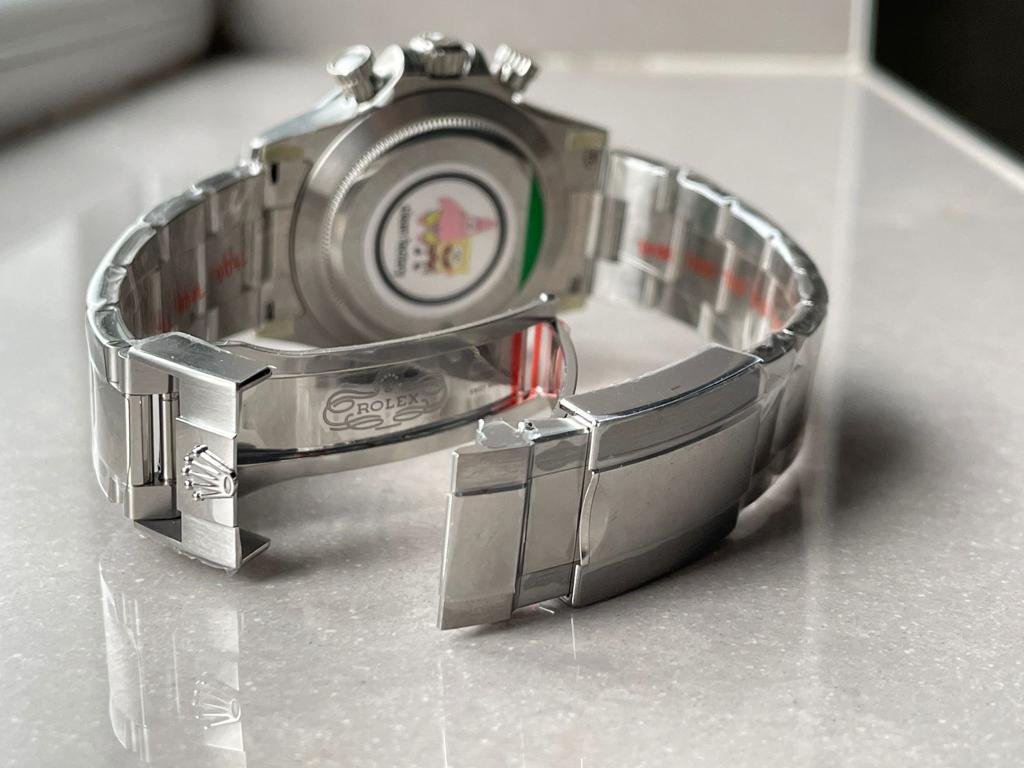 Daytona 116500 1:1 PANDA Best Edition CF 904L SS Case and Bracelet BLACK Dial CLEAN FACTORY - Image 15