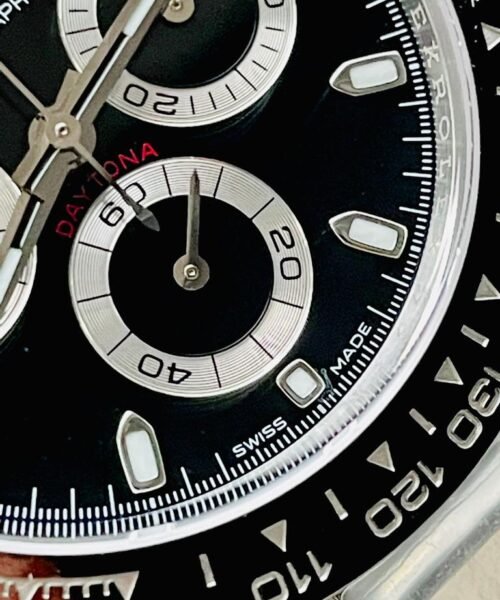 Daytona 116500 1:1 PANDA Best Edition CF 904L SS Case and Bracelet BLACK Dial CLEAN FACTORY - Image 18