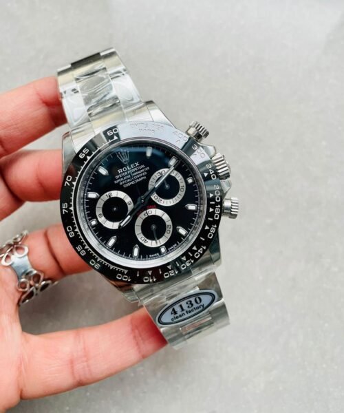 Daytona 116500 1:1 PANDA Best Edition CF 904L SS Case and Bracelet BLACK Dial CLEAN FACTORY - Image 3