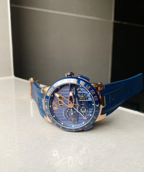 Executive Toro RG TWA 1:1 Best Edition Blue Dial on Blue Rubber Strap Asian UN-32 - Image 4